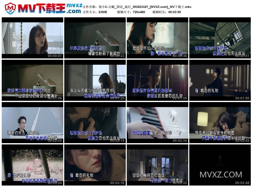 柴小C-天赋_国语_流行_MD203327